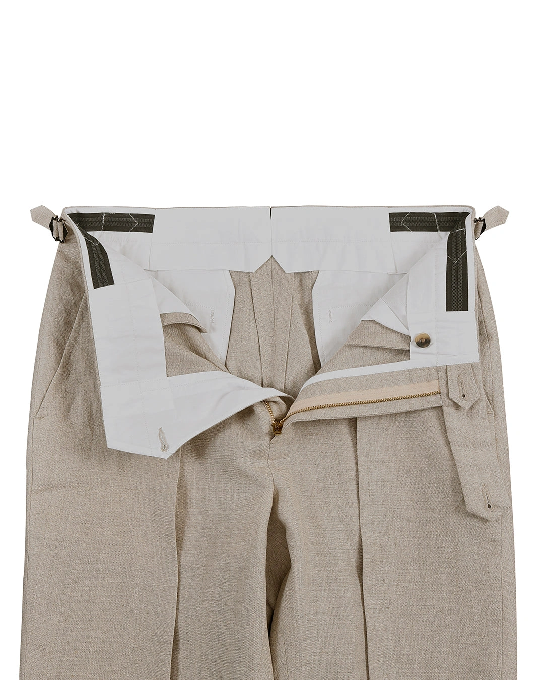 Ecru Linen Suiting: Effortless Chic, Timeless Elegance.